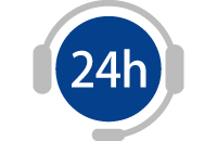 24時間安心サポート