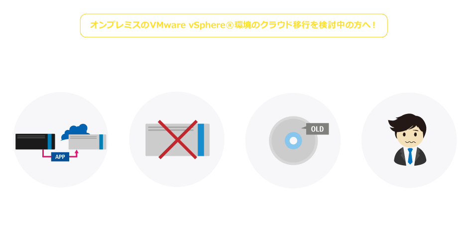 ニフクラは、VMware vSphere&reg;ベースの国産パブリッククラウドサービス。オンプレミスのVMware vSphere&reg;環境の移行先に最適なクラウドです。